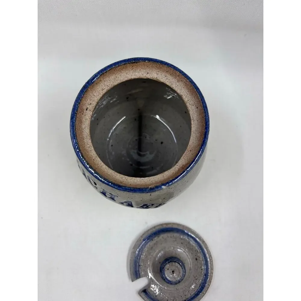 St. Michael’s MD Small Salt Glazed Pottery Jar